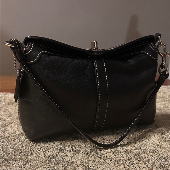 Coach Handbags - Coach Y2K Fold over Flap Top Mini bag or Wristlet with Top Turnlock